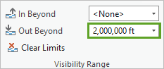 Der Sichtbarkeitsbereich für "Kleiner als" ist auf 2.000.000 gesetzt.