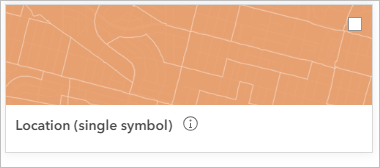 Location (Single symbol) drawing style in Change Style pane