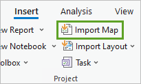 Import Map on the Insert tab