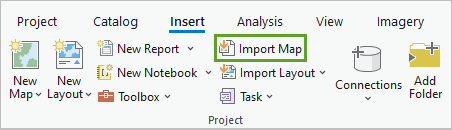Import Map button