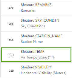 Campo Air Temperature
