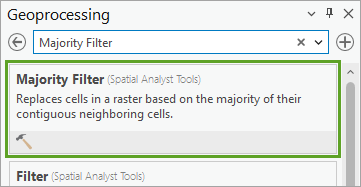 Résultats de recherche Majority Filter (Filtre majoritaire)