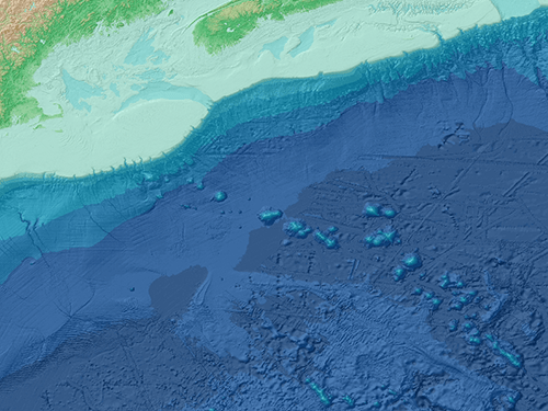 Bathymetrische Meeresdaten finden | Learn ArcGIS