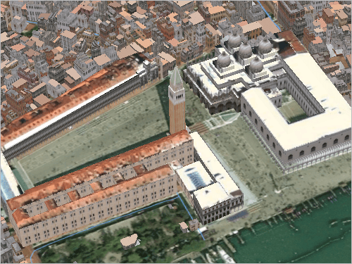 Crear un mapa de Venecia en 2D y 3D