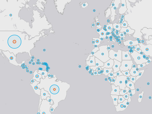 World Sick Map Arcgis Visualize Covid-19 Trends In Arcgis Insights | Learn Arcgis