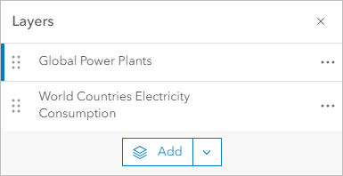 Layer "Global Power Plants"