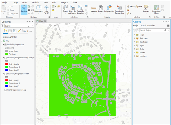 Ein Projekt in ArcGIS Pro öffnen.