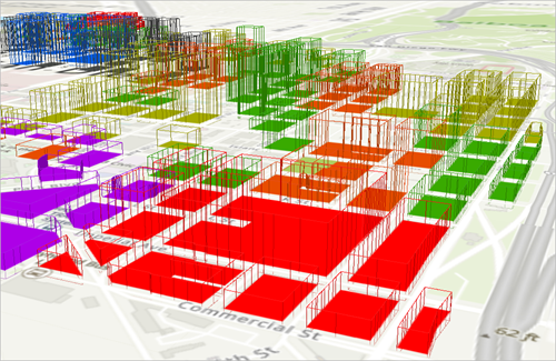 Sichtbare Layer "Development Potential" und "Development Potential Overlay"