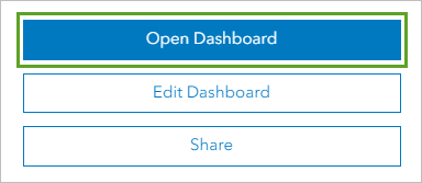 Schaltfläche "Dashboard öffnen"