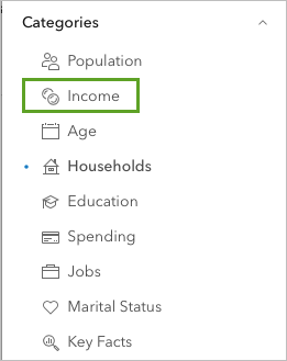 Option "Income"