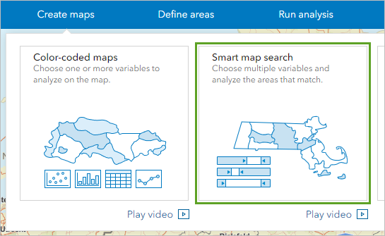 Option "Smart Map Search"