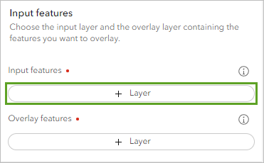 Schaltfläche "Layer"