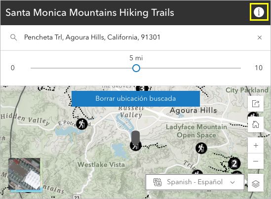 Schaltfläche "Abbrir ventana de introducción"