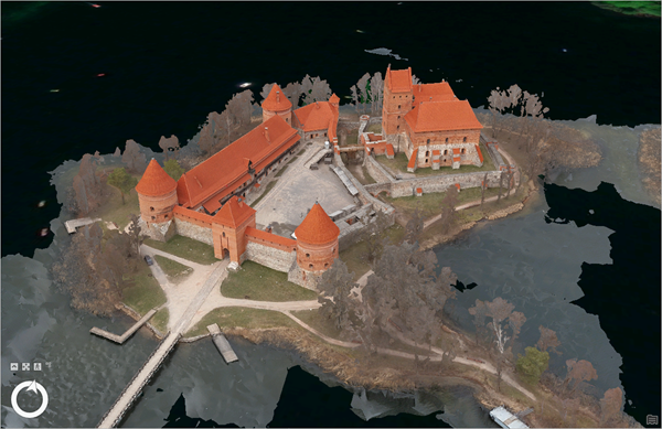 Das Mesh der Burg