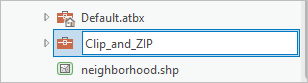 "Clip_and_ZIP" eingeben