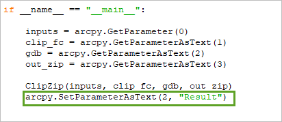 Löschen Sie in der Vorlage die Zeile "SetParameterAsText".