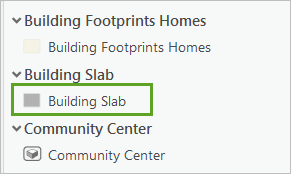 "Building Slab" im Bereich "Features erstellen"