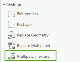 "Multipatch-Textur" im Bereich "Features ändern"