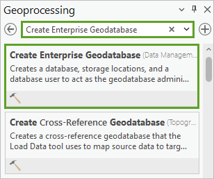 Suchergebnisse für "Enterprise-Geodatabase erstellen"