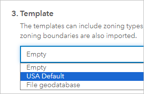 Vorlage "USA Default"