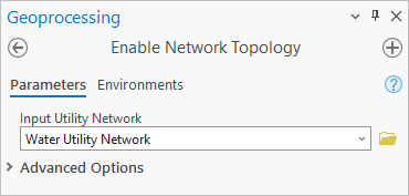 Werkzeug "Netzwerk-Topologie aktivieren"