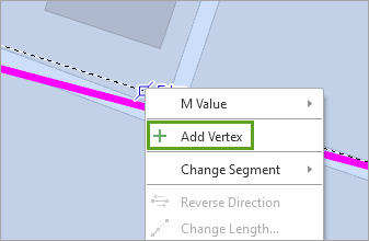 Option "Stützpunkt hinzufügen"