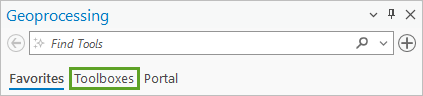 Registerkarte "Toolboxes"