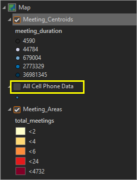 "All Cell Phone Data" ist deaktiviert