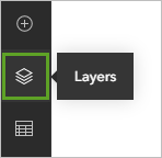 Option "Layer" auf der Werkzeugleiste