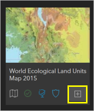 Miniaturansicht-Bild für World Ecological Land Units Map 2015