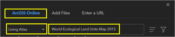 Suche nach "World Ecological Land Units Map 2015"