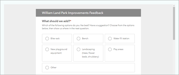 Eingebetteter Survey