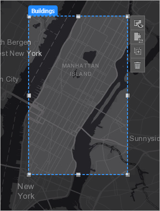 Aus Shapefile-Ausdehnung erstelltes Mapboard