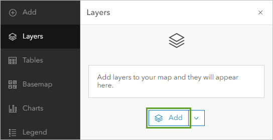 Schaltfläche "Layer hinzufügen"