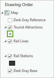 Layer-Symbol "Tourist Attractions"