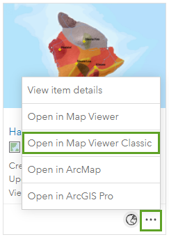 presentation for map viewer classic