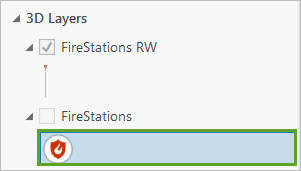 Symbol für den Layer "FireStations"