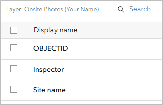 Feld "Site name" hinzugefügt