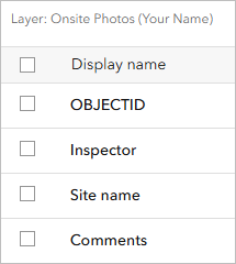 Feld "Comments" hinzugefügt