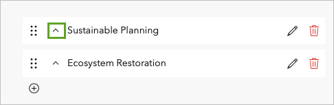 Kategorie "Sustainable Planning" einblenden