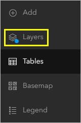 Schaltfläche "Layer"