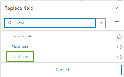 Feld "Total_rate"