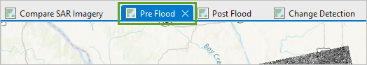 Kartenregisterkarte "Pre Flood"