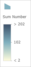 Legende "Sum Number" in der Karte