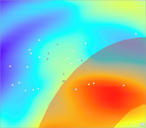 HYCOM-Raster mit DRA und bilinearem Resampling