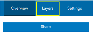 Registerkarte "Layer"