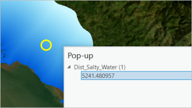 Pop-up für Salzwasser