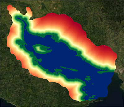 Finale Karte für die Eignung "Dist_Salty_Water"