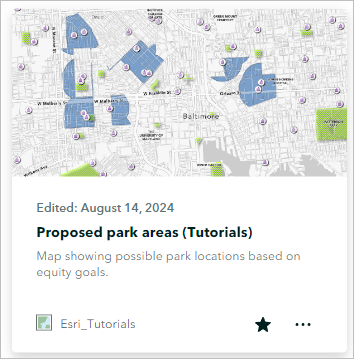 Layer "Proposed park areas"