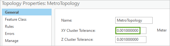 Option "Cluster-Toleranz"